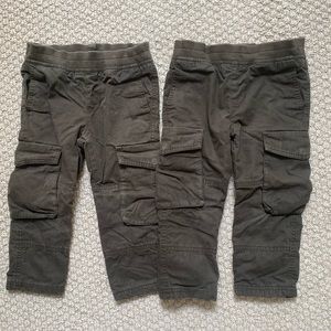 2 pairs Tea collection jersey-lined boys pants